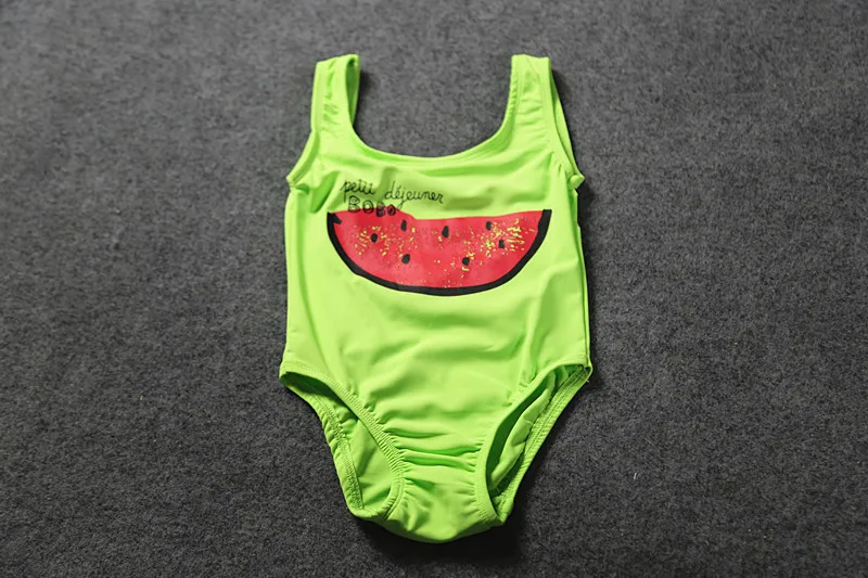 Bobo Choses Watermelon Girl Swimsuit maillot de bain enfant Kids Swimwear NEW 2015 Summer Styles |