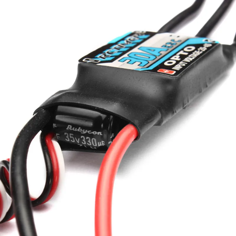 Горячая продажа RCTimer 30A бесколлекторный OPTO ESC Регулятор скорости SimonK прошивка для