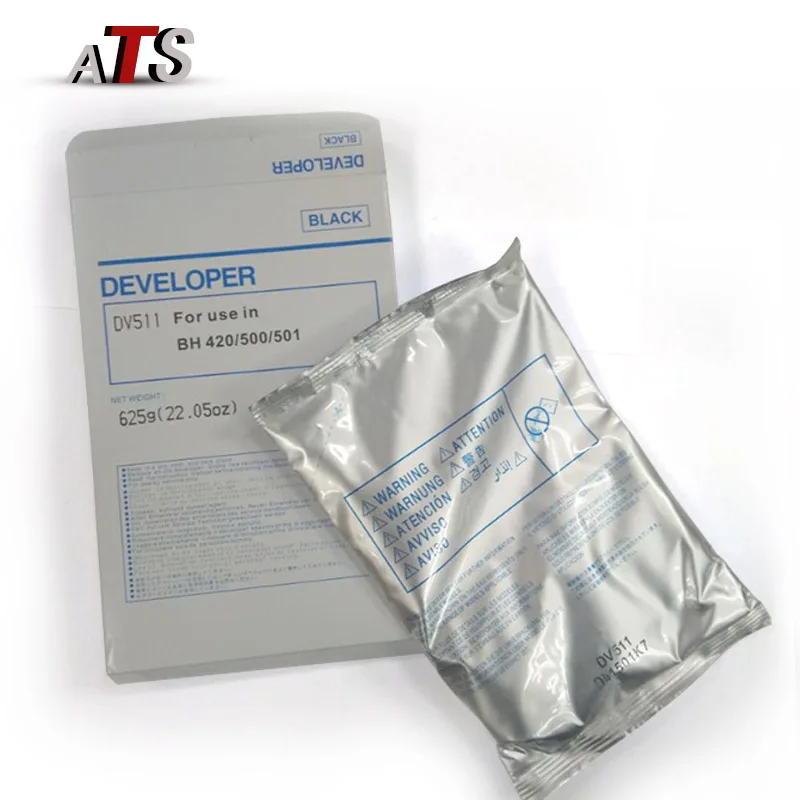 2x DV511 Black Developer Powder For Konica Minolta Bizhub 420 421 500 501 360 361 compatible BH420 BH421 BH500 BH501 BH360 BH361 |