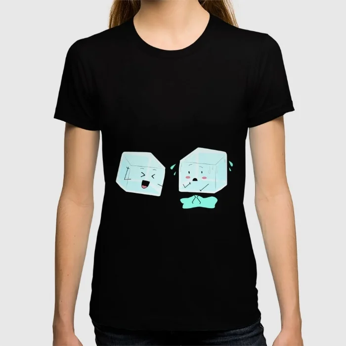 2017 Лето Ограниченной женщины футболки Ice cube проблемы Короткими рукавами Хлопок