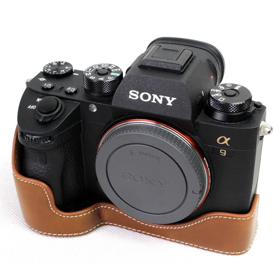 Высококачественный чехол из искусственной кожи для фотоаппарата Sony alpha a9|Сумки