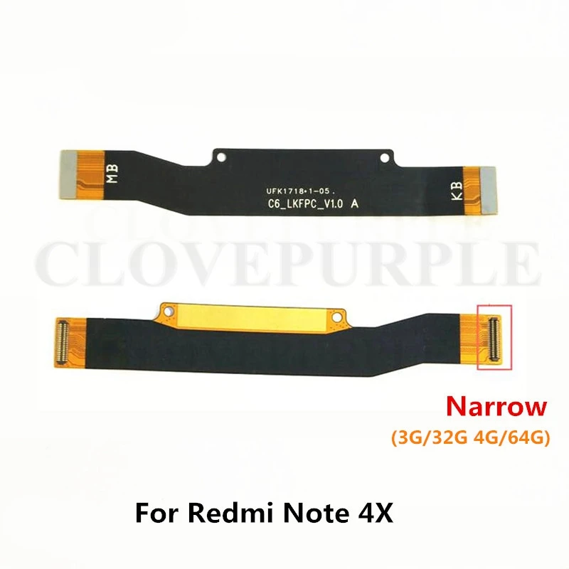 5 шт. для Xiaomi Redmi Note 4X (узкий) USB-зарядка зарядная плата и материнская подключение