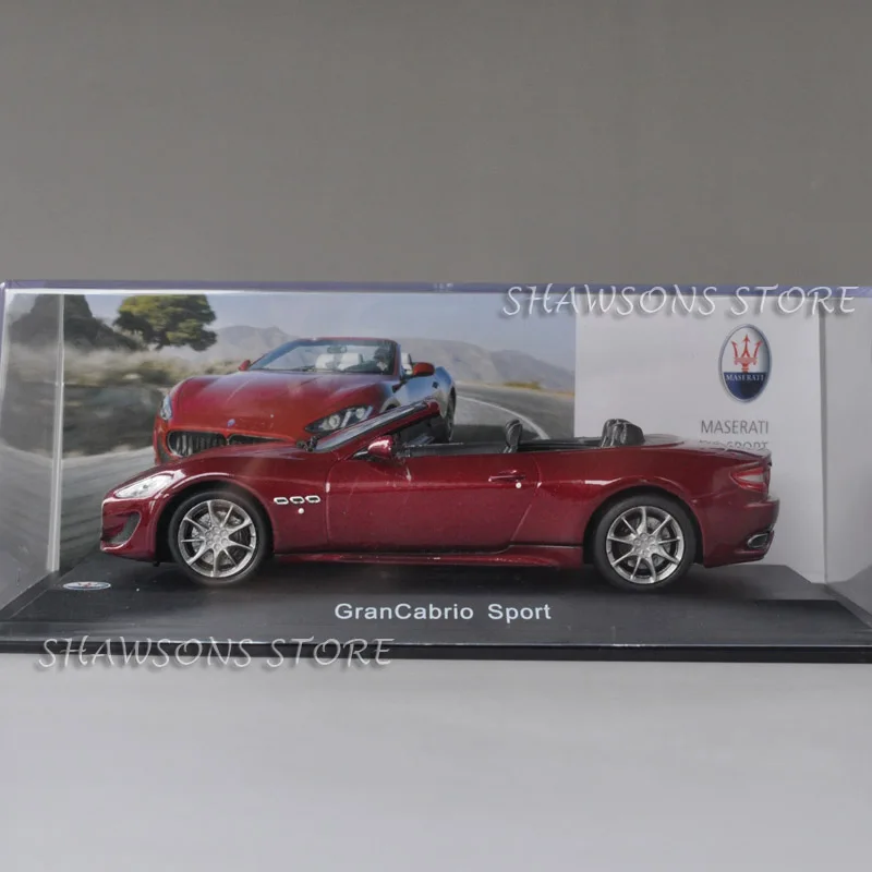 LEO модели игрушки 1:43 винтажная гоночная Машина Maserati GranCabrio Sport Coupe Реплика