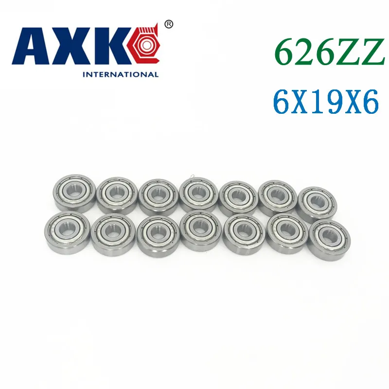 Axk 626zz подшипник Φ 10 шт 6x19x6 мм миниатюрные 626z шарикоподшипники 626 Zz Emq Z3v3 качество |