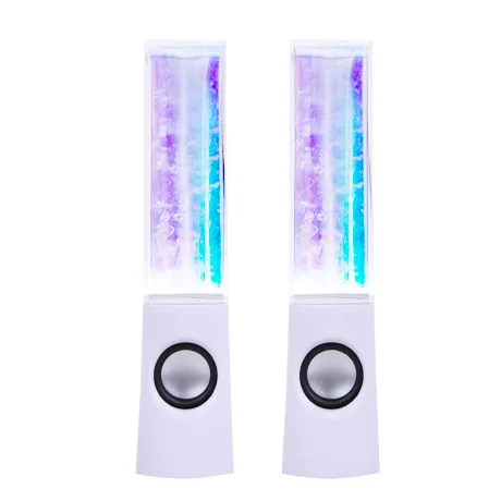 Танцующая музыкальная фонтанная колонка Creative Intelligent Music Fountain Crystal Colorful USB Water Spray Speaker LED Computer Sound Dance on.