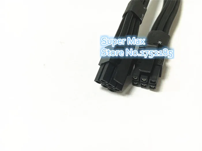 New DIY Mac Pro 16AWG Dual mini 6PIN to PCI-E 8 PIN Power Supply Cord Cable 2*MINI for GTX1080 35CM | Компьютеры и офис