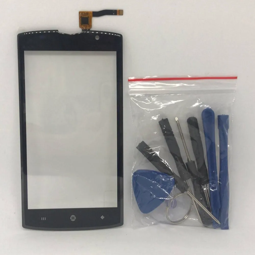 

New For HOMTOM ZOJI Z7 5.0inch IP68 Smart Phone Capacitive Touch Screen Digitizer Replace Panel Glass+Repair Tools