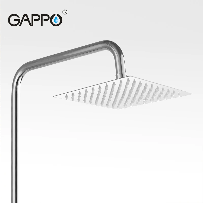 Высококачественная насадка для душа Gappo G28 из нержавеющей стали 304 200*200 мм