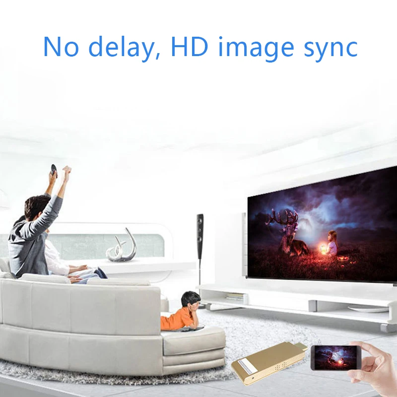 Беспроводной адаптер для дисплея HDMI TV Stick зеркальное отображение экрана