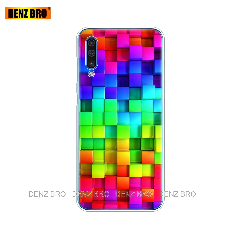 61736 Для samsung Galaxy A50 силиконовый мягкий ТПУ прозрачный чехол для телефона для samsung A50 A505 A505F SM-A505F чехол 6,4 coque - Цвет: 61736
