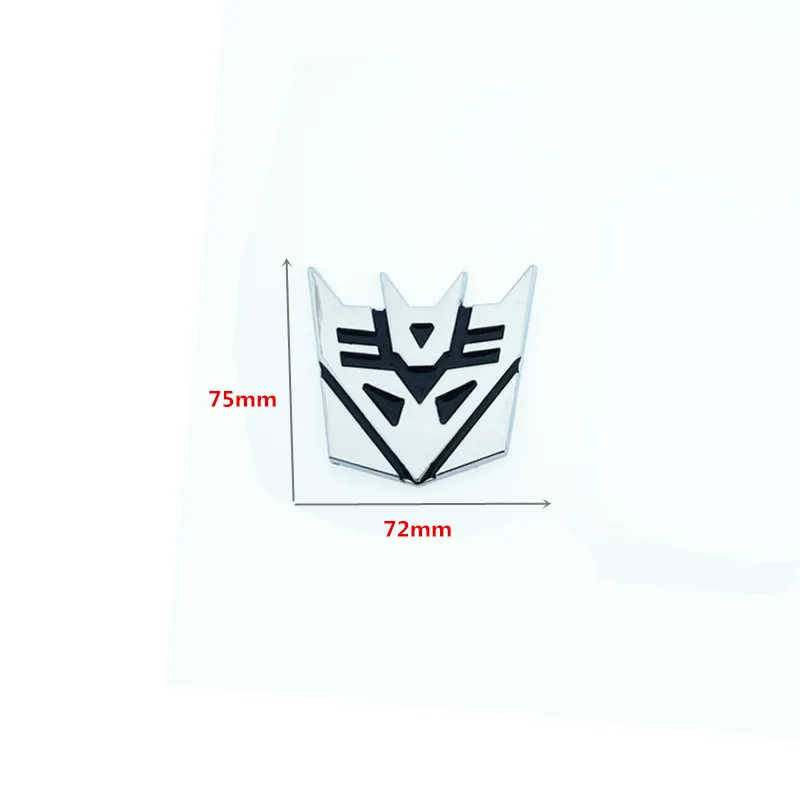 3D логотип протектор Трансформеры Autobot металлический знак эмблемы наклейка на
