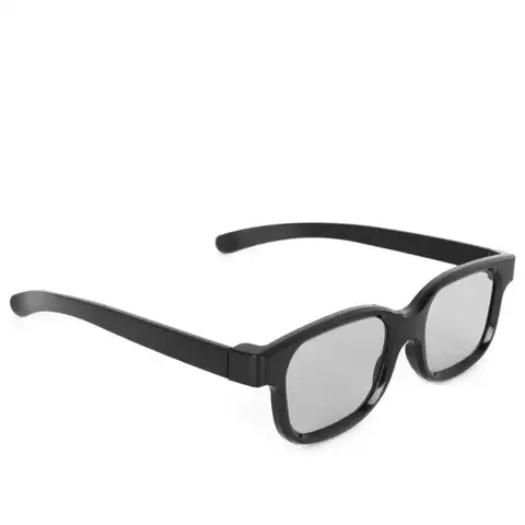 Высококачественные поляризационные Пассивные 3D очки, черные H3 для ТВ, настоящие 3D кинотеатра D