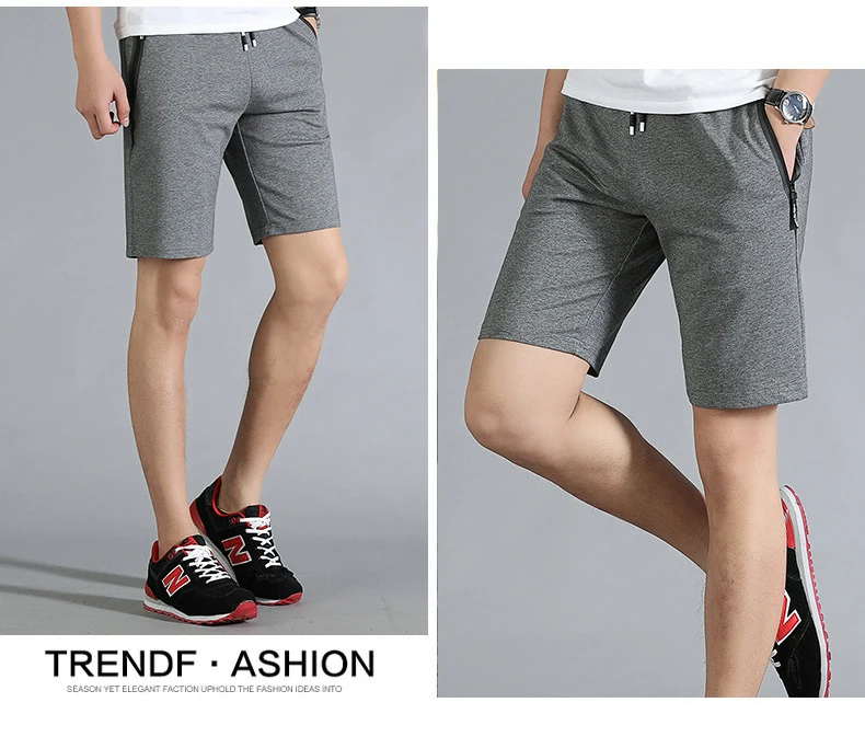 Летние шорты для мужчин мужские шорты кэжуал Brethable бренд Homme Drawstring Бермуды короткие для