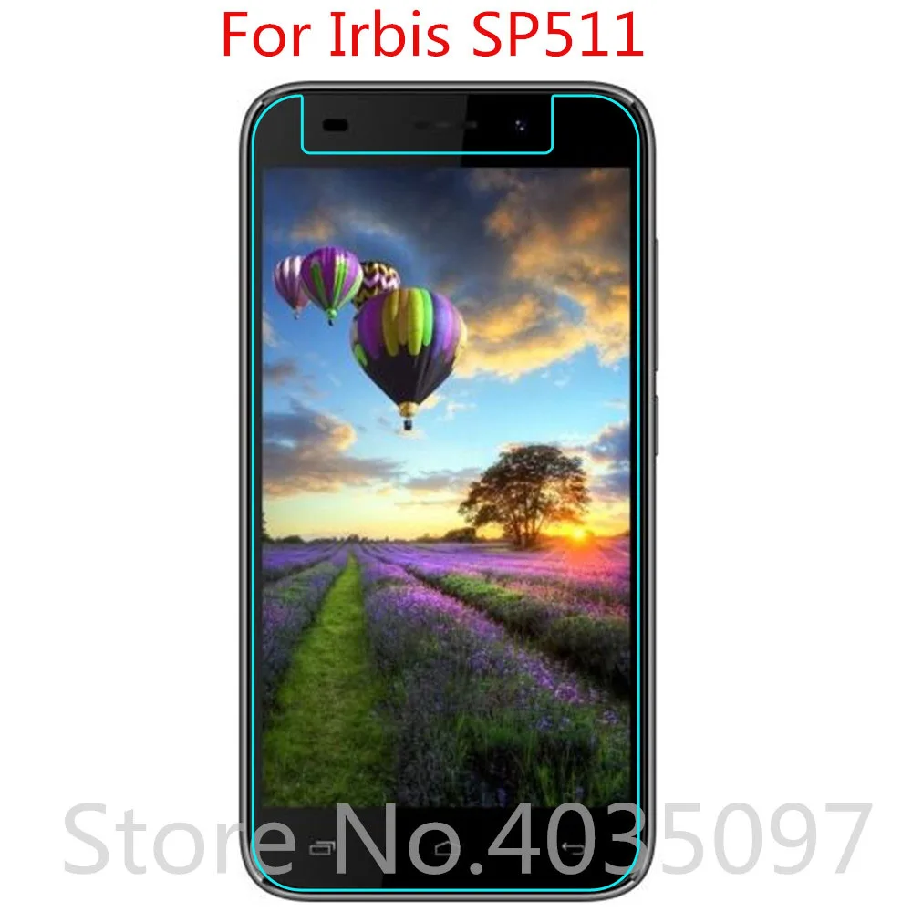 2 шт. 2.5D 9H для Irbis SP511 Закаленное стекло Защитная стеклянная пленка