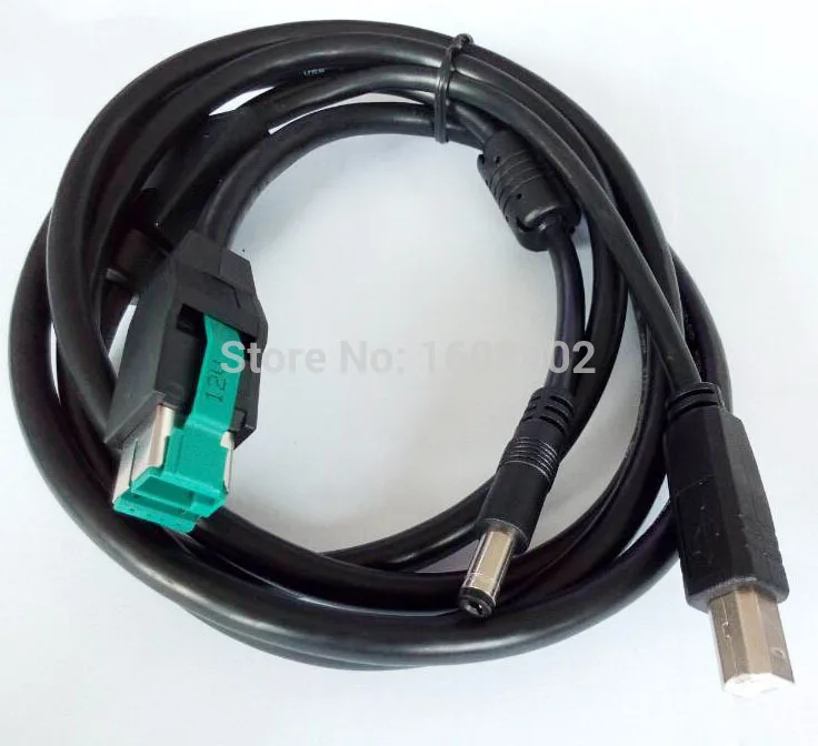 12 В в м цилиндр DC5 5*2 1 + USB B штекер питания кабель Новый|usb cable b|cable usb usbusb |