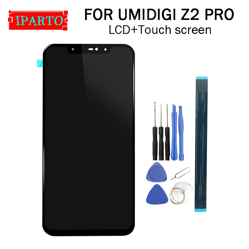 6 2 дюймовый UMIDIGI Z2 PRO ЖК дисплей + кодирующий преобразователь сенсорного экрана в