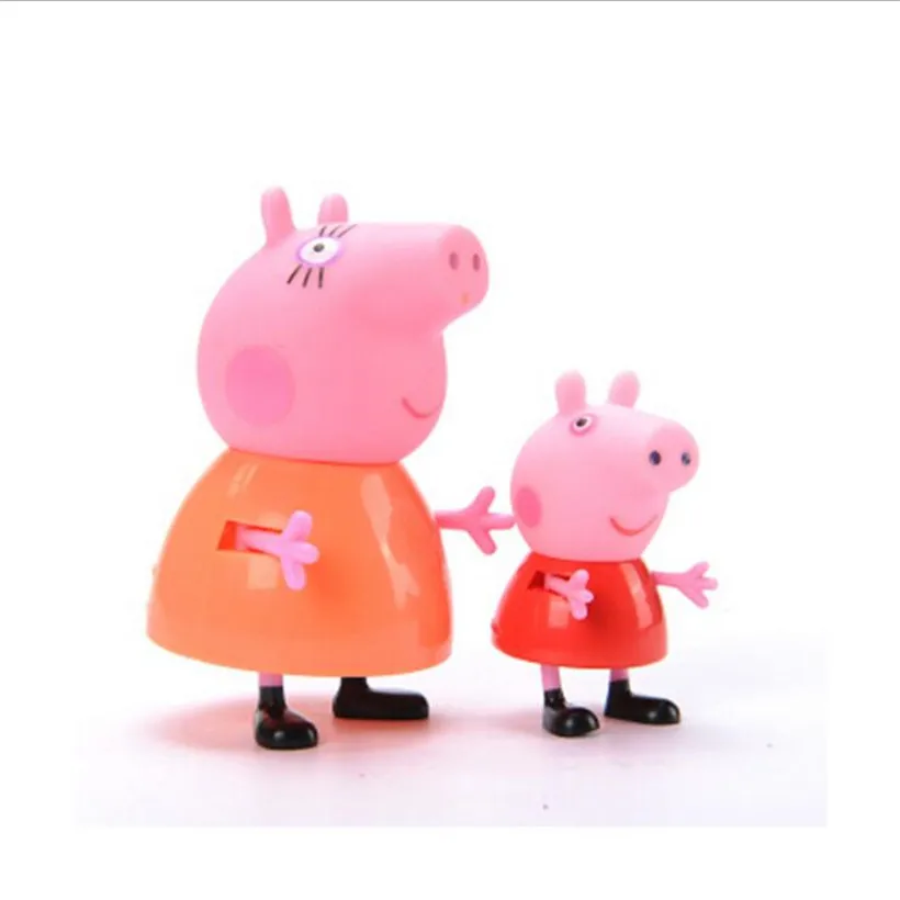Свинка Пеппа Семья Джордж папа паж мама фигурка оригинальная Pelucia знаменитая Peppa