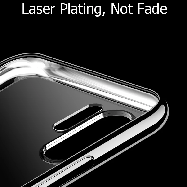 Роскошный ТПУ Мягкий Прозрачный Модный чехол для Huawei P30 Pro 3D покрытие лазером Lite P