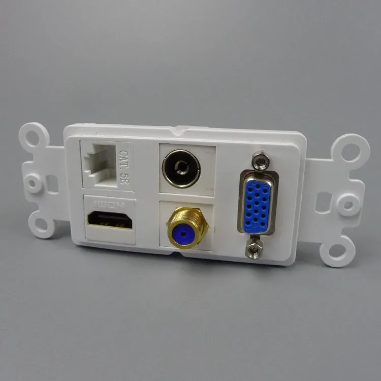 Новый стиль VGA + F head RJ45 HDMI TV поддержка настенной панели бесплатный дизайн|tv wall