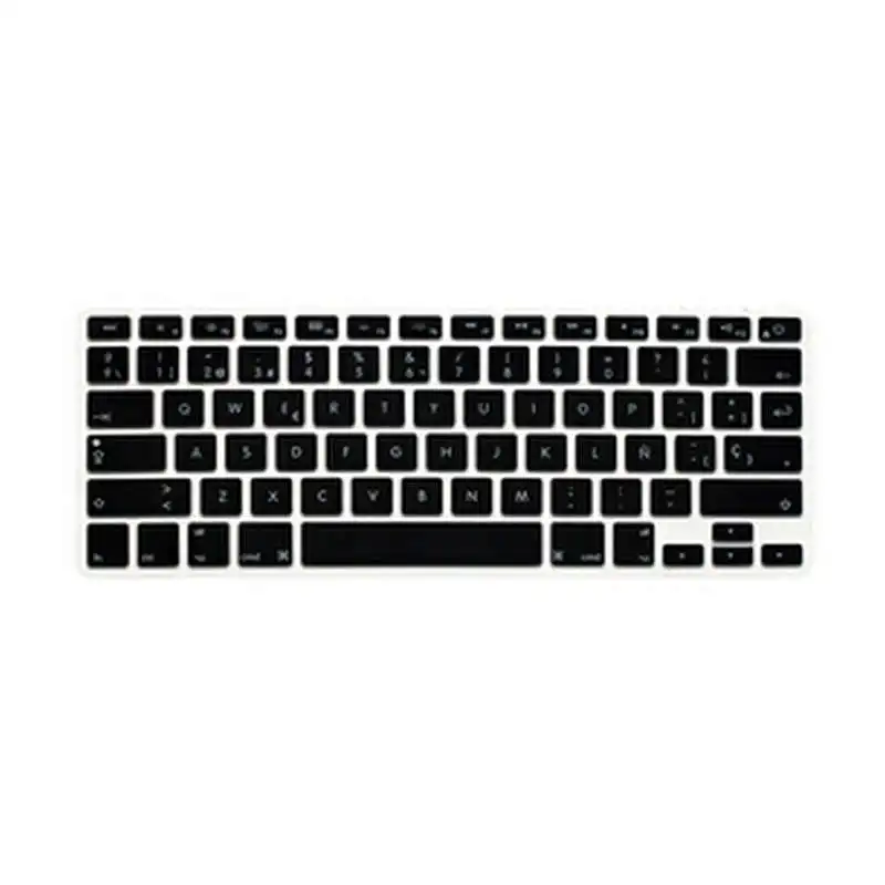 Силиконовый чехол для клавиатуры с испанской раскладкой Macbook Air Pro 13 15 17|spanish keyboard