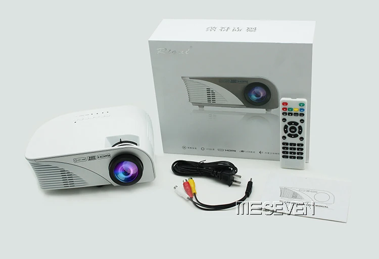 Brand New 2200 Lumens 800*480 Mini LED Video Digital Projector Support HD 1080P for TV Games Office Business Travel Outdoor | Электроника