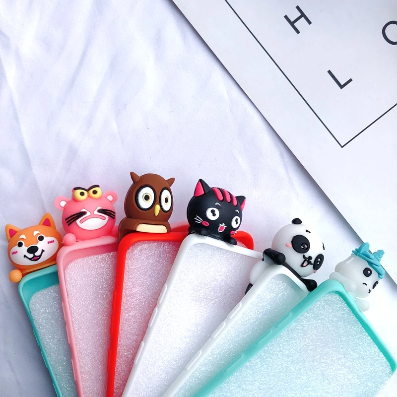 S8 S9 S10 Plus чехол для Etui Samsung Galaxy S10E 3D Kawaii силиконовый Coque S7 Edge чехол|Бамперы| |