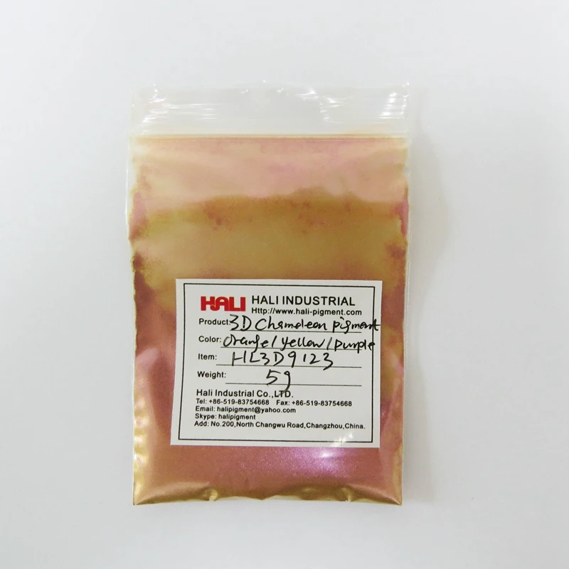 3D Хамелеон для использования с магнитом пигмент трехмерный порошок ногтей