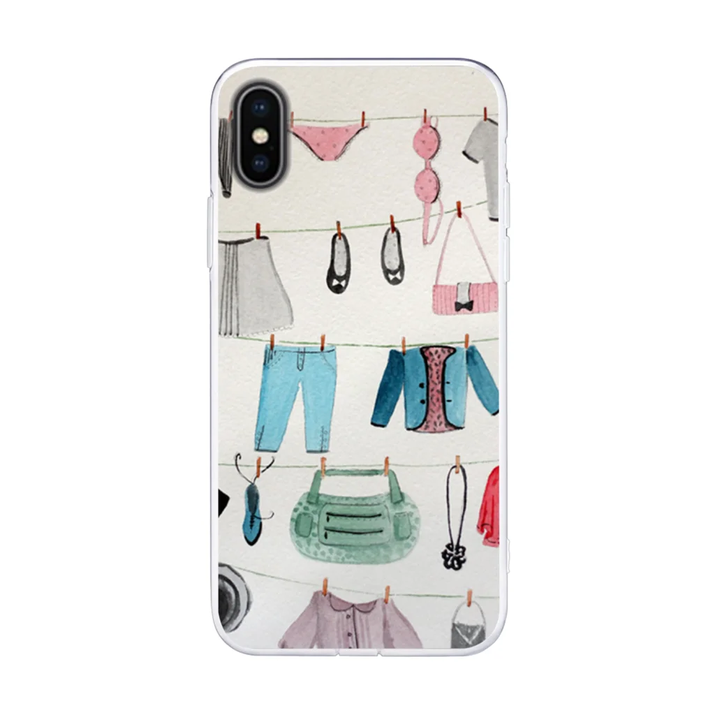 Чехол для телефона с защитой от падения iPhone X XR XS Max 8 7 Plus 6 6s 5 5S SE милый чехол