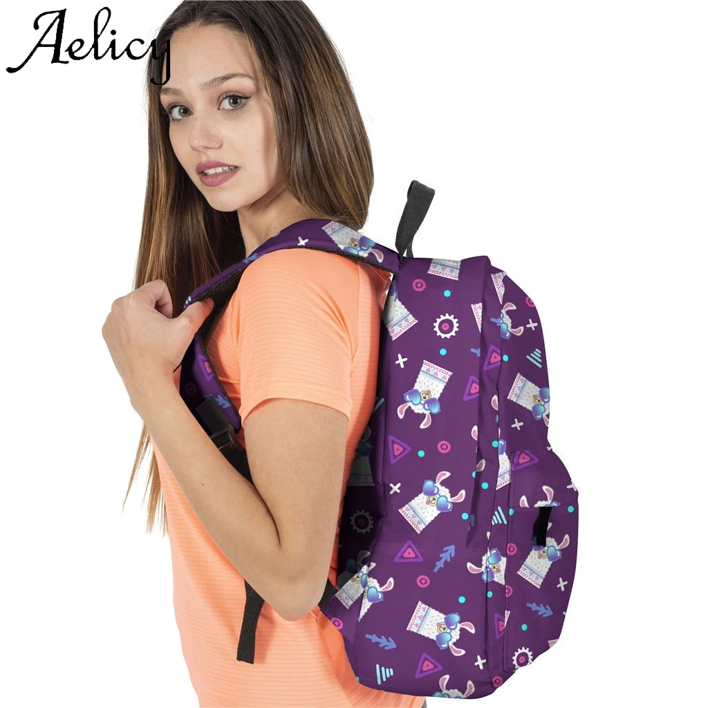 Aelicy новая сумка из альпаки Ткань Оксфорд 3D цифровая печать Взрывные Модели