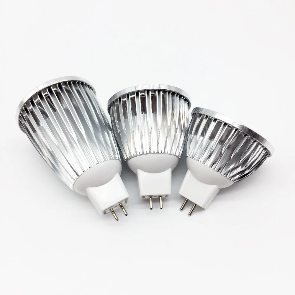 Светодиодный прожектор Cob GU5.3 MR16 новинка высокая мощность MR 6 12 В GU 5 3 220