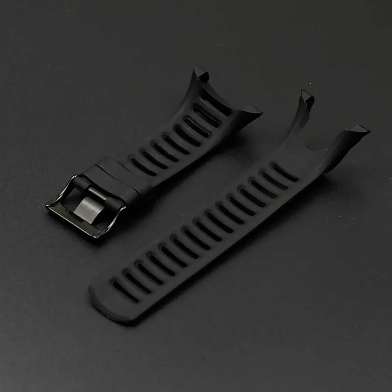 Men's high-grade rubber strap for SUUNTO Extension Wild AMBIT series 1/2/3 generation ladies waterproof sports silicone bu | Наручные