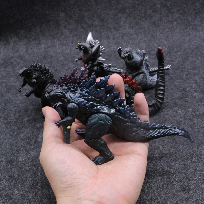 6 шт./компл. Gojira ПВХ фигурка модель игрушки подвижные руки | Игрушки и хобби