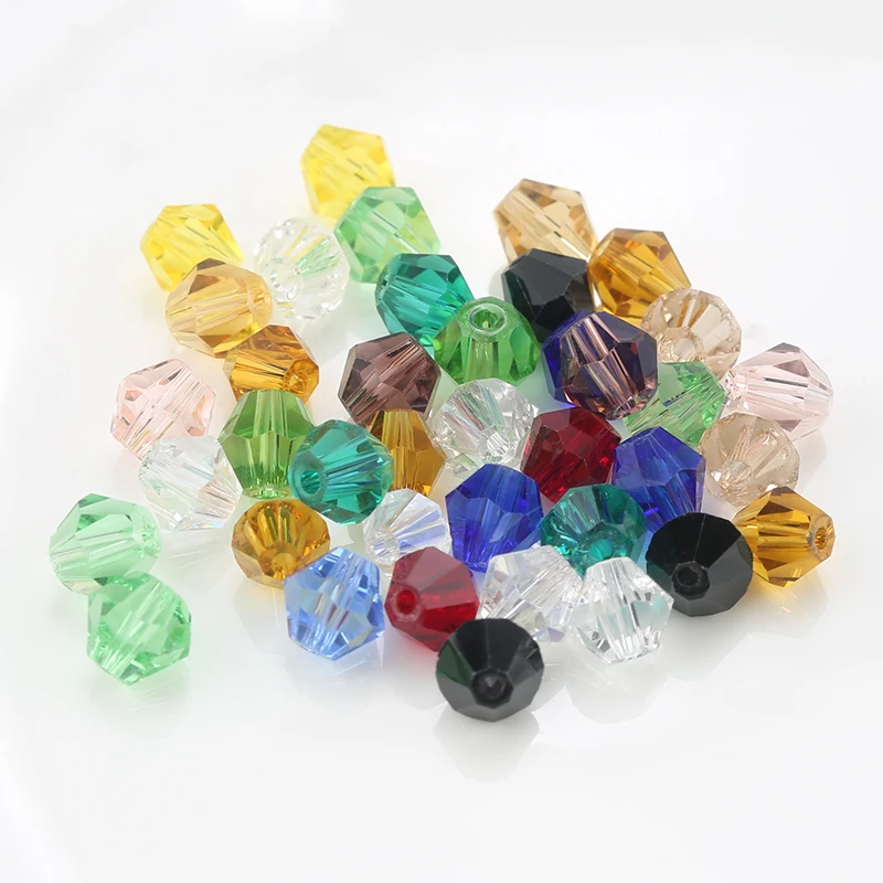 Высокое качество 6 мм Bicone beads хрустальные ювелирные изделия бусины Подвески