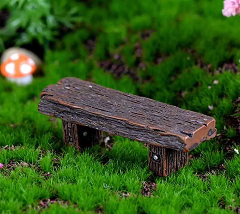 1 шт. случайный цвет стул в стиле ретро миниатюрные фигурки Jardin Декор террариума