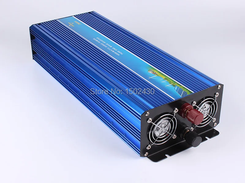 1500 Вт решетки чистая синусоида инвертор с DC12V/24 V/48 V вход генератора ветра 3 года