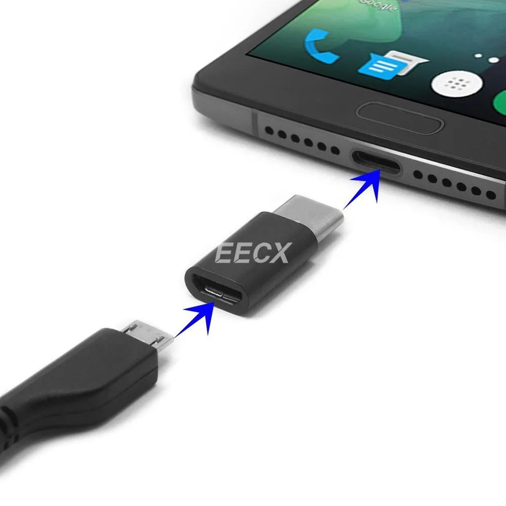 USB 3 1 Type C папа к Micro 5pin женский Microusb Кабель-адаптер для зарядного устройства Apple