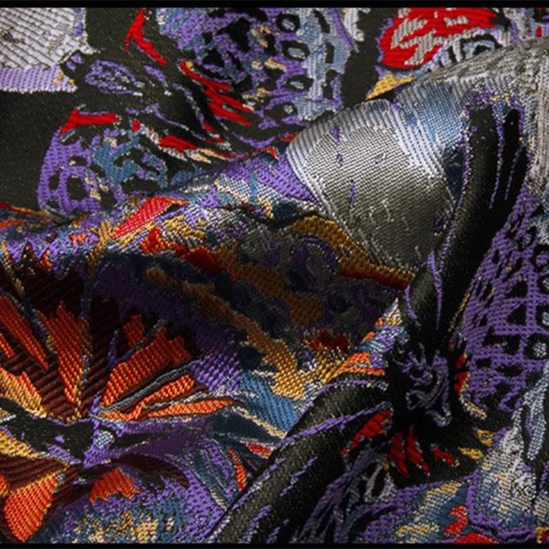 100x145cm/piece Grade Dyed Jacquard Fashion Fabric High GrecisionLarge Butterfly Coat Dress Material Windbreaker Skirt | Дом и сад