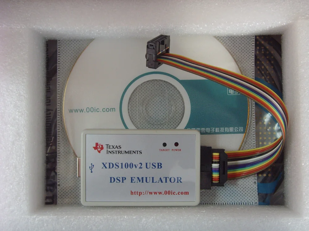 

00IC XDS100V2 USB2.0 TI DSP CCS4 CCS5 CCS6 WIN7 WIN8