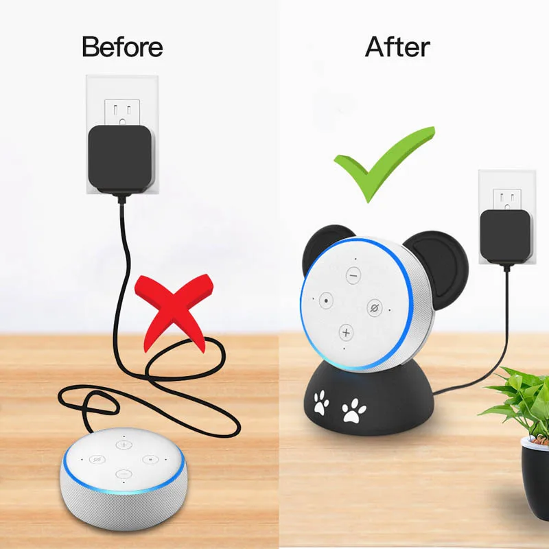 Совместимость с Echo Dot 3 го поколения базовое крепление профессиональная панда