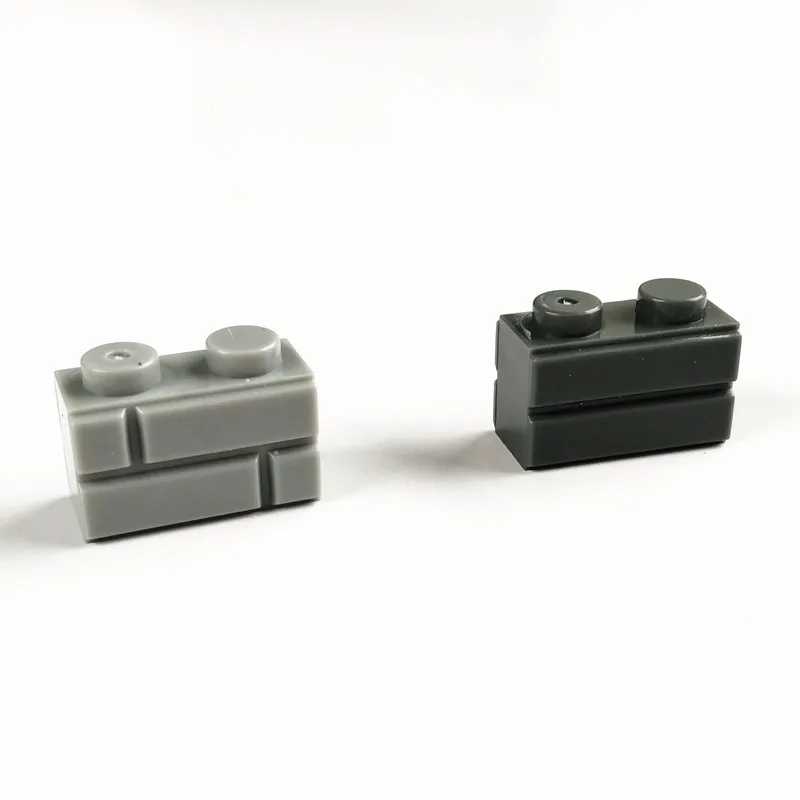 Новый MOC 1x2 1x4 2x2 кирпича толстые стены фигуры кирпичные специальные