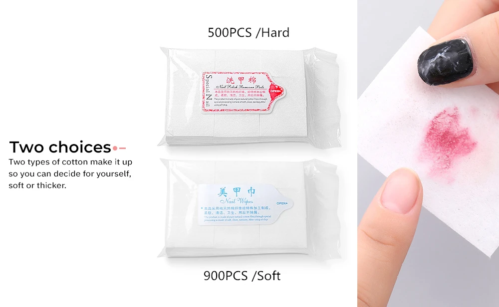 BNG безворсовой салфетки для ногтей Nail Polish Remover Pads Гель-лак для маникюр удаление обертывания хлопок ногтей инструменты безворсовой