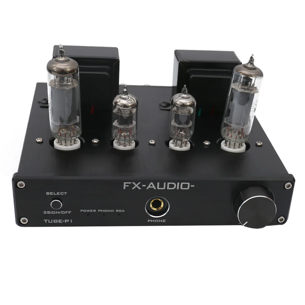 FX-Audio TUBE-P1 HIFI MCU односторонний классический Настольный усилитель мощности для