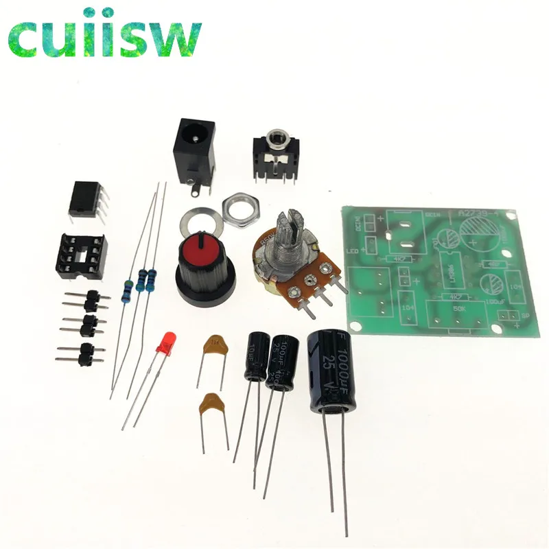 Умный электронный DIY Kit LM386 супер мини аудио усилитель diy комплект Trousse плата