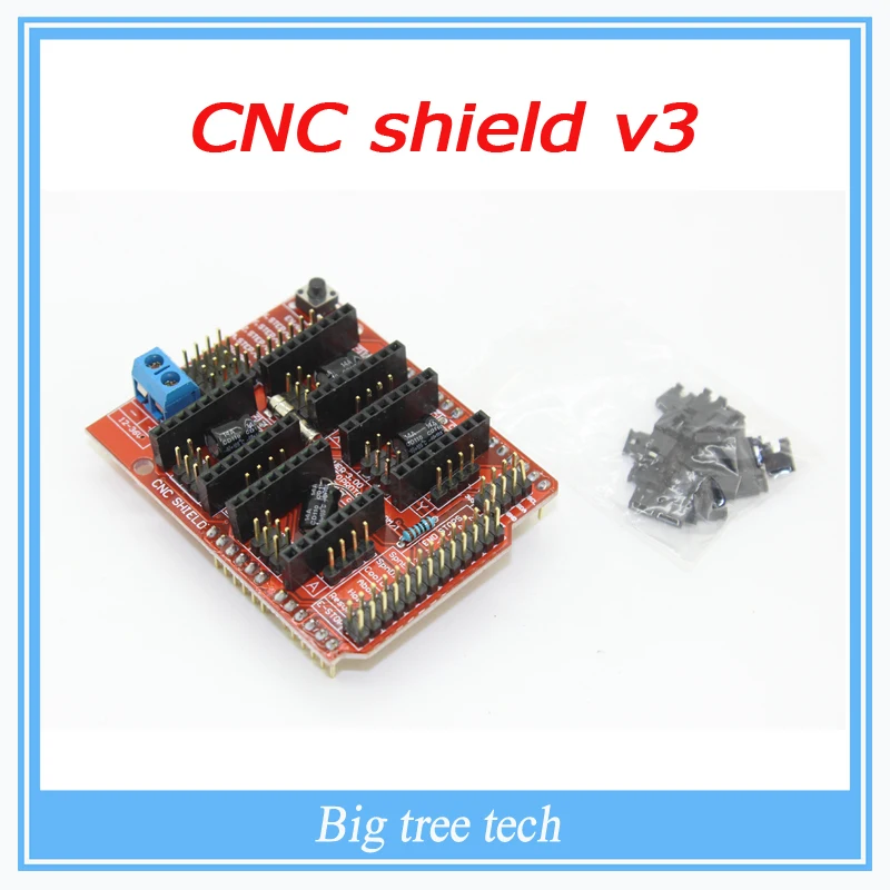 CNC экран v3 гравировальный станок/3D принтер/A4988 Плата расширения водителя для