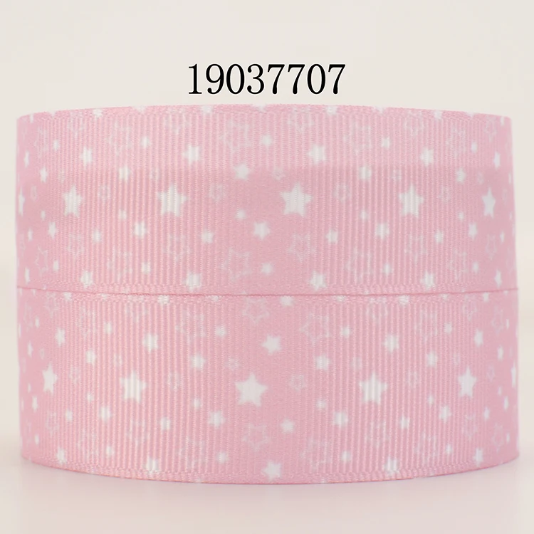 Новинка 50 ярдов цветная лента принт со звездой grosgrain цветы 19037707 | Дом и сад
