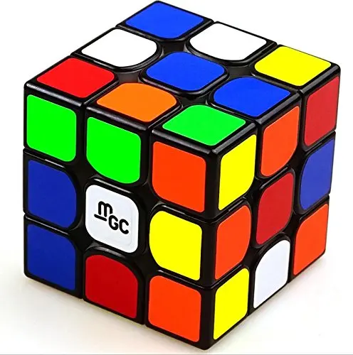 Cuber speed YJ MGC 3x3 м черный скоростной куб YJ MGC Магнитный 3x3x3 волшебный куб головоломка