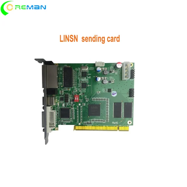 LINSN отправка карты TS802D P2 P1.5 Крытый светодиодный модуль отправка карты novastar wifi контроллер