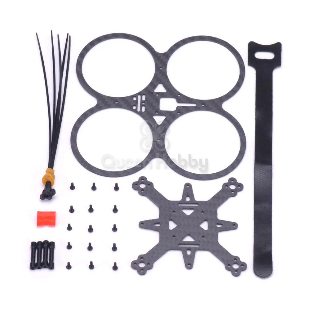 MD90 90 мм Micro Радиоуправляемый Дрон FPV Racing Frame комплект углеродного волокна 19 г