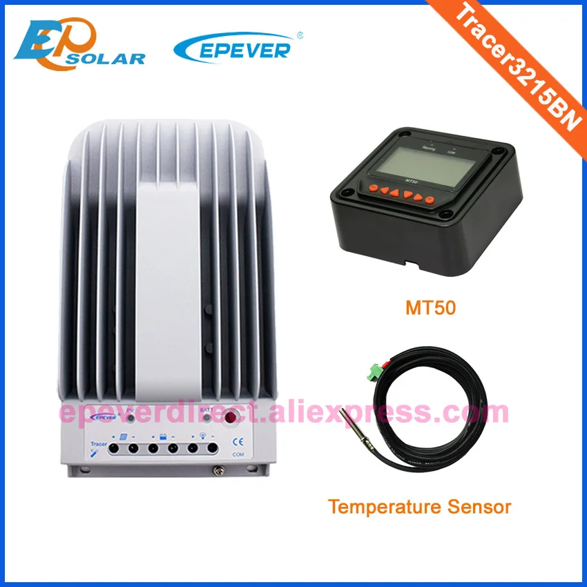 EPEVER MPPT Tracer3215BN 30A 30amp Солнечный контроллер MT50 дистанционный метр с USB и датчиком