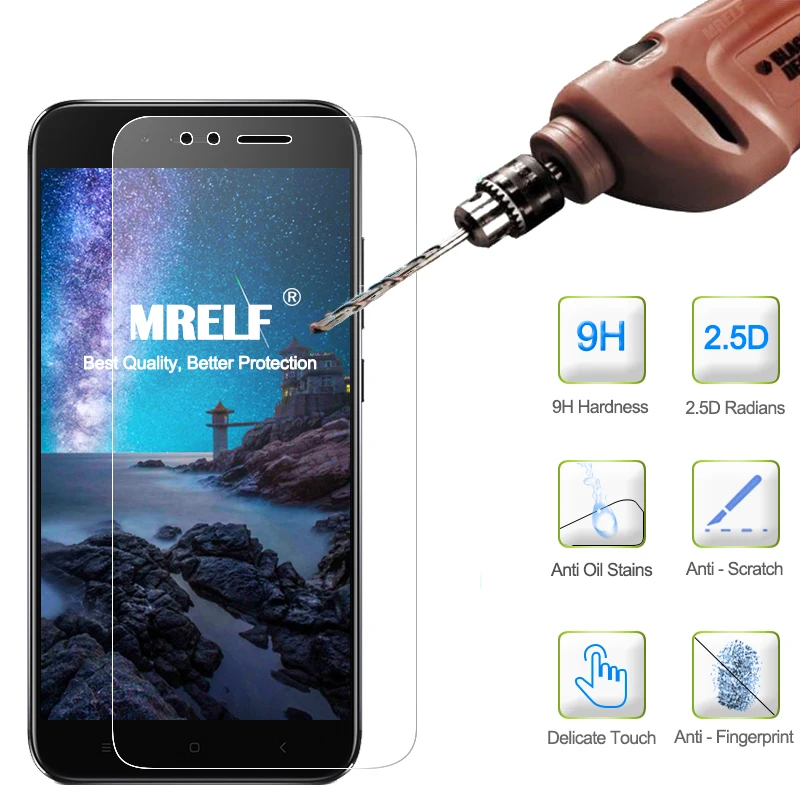 MRELF закаленное стекло для Xiaomi Mi A1 протектор экрана на телефон защитное | Мобильные